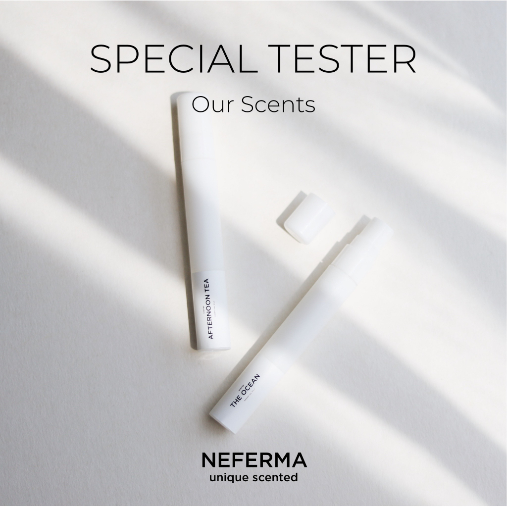 Special Tester Size 10ml สำหรับคนที่อยากลองสัมผัสกลิ่นท่องเที่ยวของ NEFERMA
