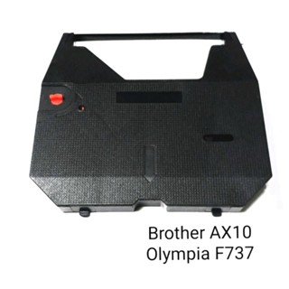 ผ้าหมึกเครื่องพิมพ์ดีดไฟฟ้า Brother AX10/OLYMPIA F737C  รุ่น CARRERA III BT, CARRERA II BT CARRERA BT,SPLENDID II BT SPL