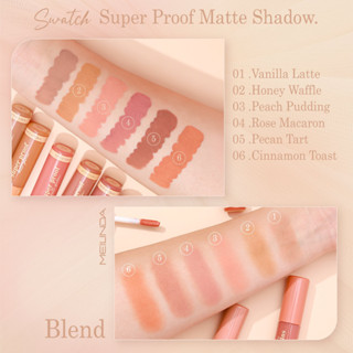 MEILINDA SUPER PROOF MATTE SHADOW EYESHADOW (MC3119) : เมลินดา ซูเปอร์ พรูฟ แมทท์ อายแชโดว์