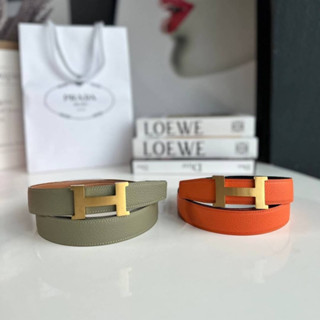 HERMES CONSTANCE BELT BUCKET  32MM  📸 งานดีสุดไว้ใช้สลับแท้สวยมากถ่ายสดจากสินค้าจริง  รุ่นนี้สามารถใส่ได้ทั้งสองด้าน