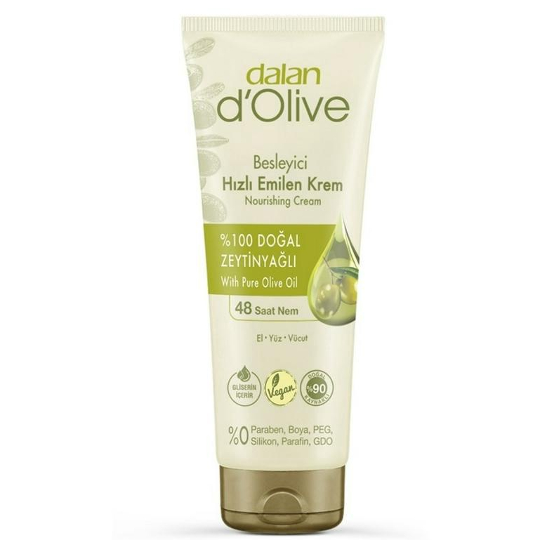 Dalan d’Olive ครีมน้ำมันมะกอก Olive Oil Moisturizing Cream Hand & Body ทำจากวัสดุธรรมชาติ100 % วันหม