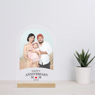 Happylife โคมไฟอะคริลิคสั่งทำ Portrait Die-Cut ของขวัญวันเกิด ของขวัญให้แฟน วาเลนไทน์ แต่งงาน วันครบรอบ