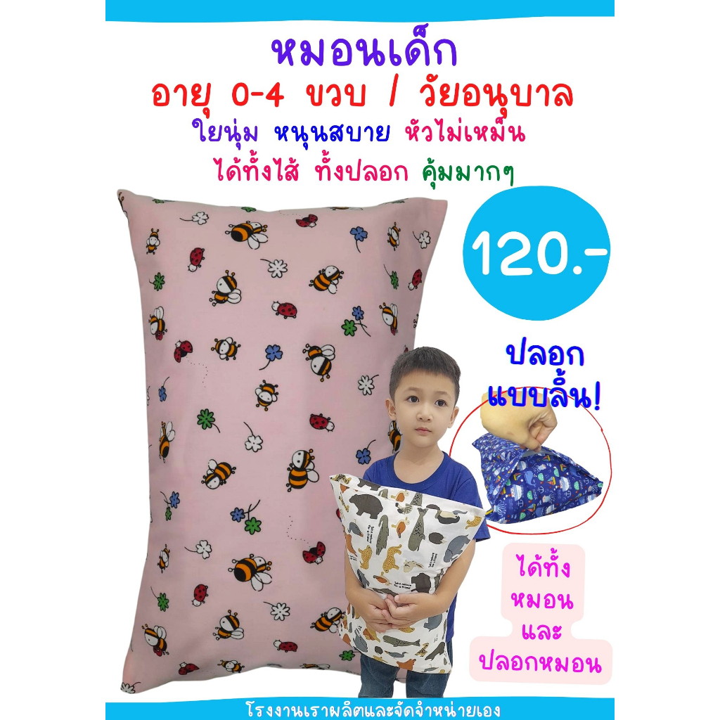 เฉพาะปลอกหมอน 3 ขนาดมีหลายลาย ขนาด12x19 /15x22นิ้ว/มาตรฐาน cotton