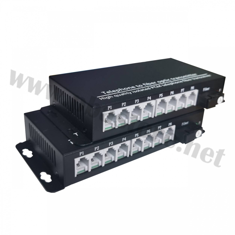 PCM VOICE TO PHONE FIBER OPTIC(SC) 8CH HYPERLINK - รูปที่ 2
