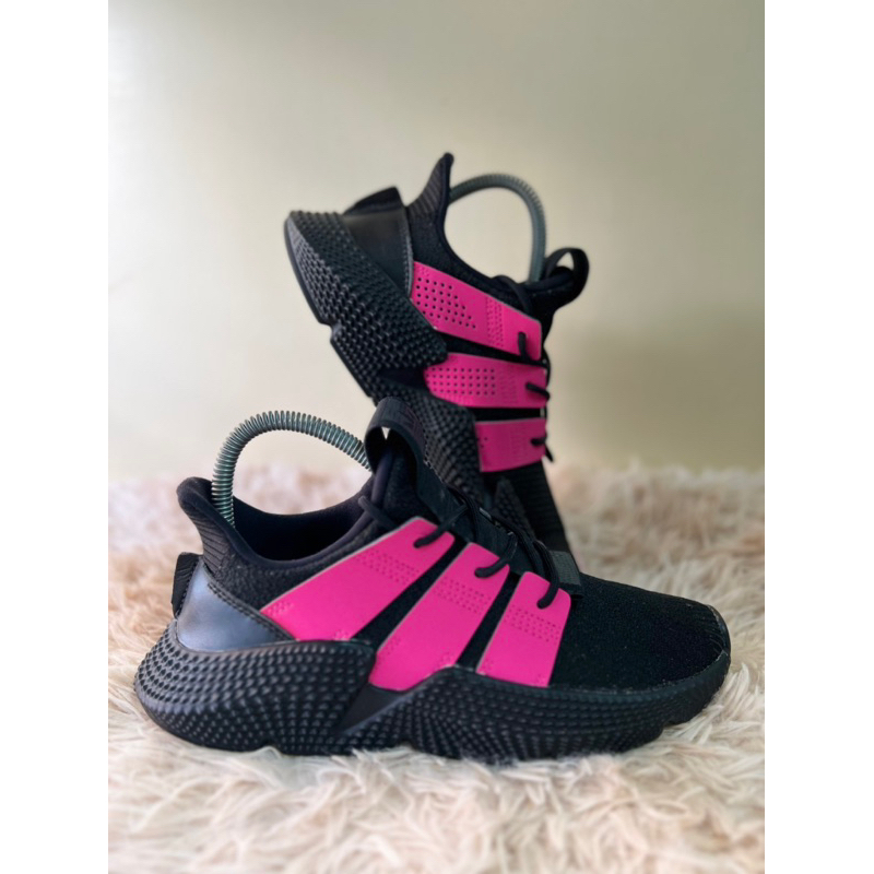 (Used) Adidas Womens Prophere Black Shock Pink Carbon แท้ size37.5🖤💖