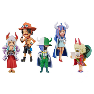 Banpresto (ครบ Set 5 กล่อง) WCF One Piece World Collectable Figure - Wanokuni Onigashima 2 4983164193916 (Figure)