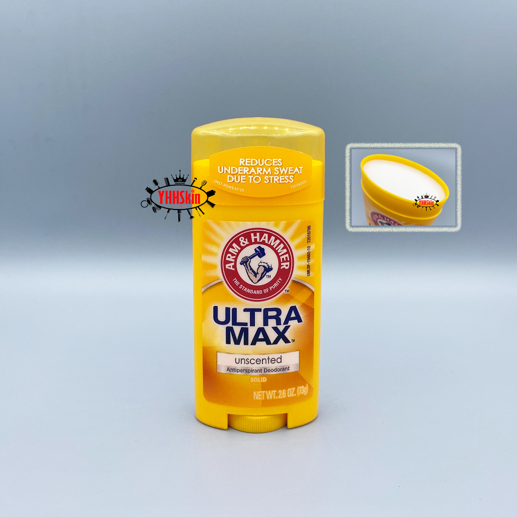 Arm & Hammer Ultra Max สูตร Unscented โรลออนสติ๊ก ผลิตภัณฑ์ระงับกลิ่นกาย รับประกันของแท้ 100%