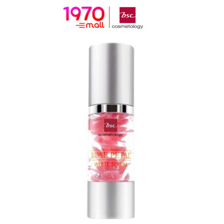 BSC ROSE PETAL WHITE SERUM 30ml. เซรั่มบำรุงผิว สารสกัดจากเซลล์กุหลาบฝรั่งเศส ผิวดูเปล่งออร่า กระจ่างใส 4 เท่า