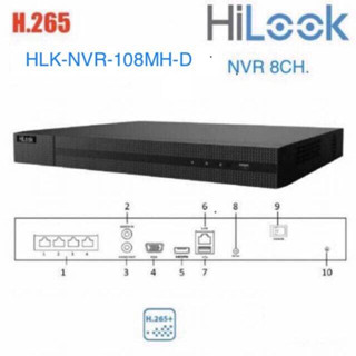 เครื่องบันทึกHILOOK IP 8CH. NVR-108MH-C