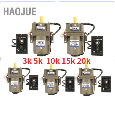 มอเตอร์เกียร์เดี่ยว Ac 220V 40W Single Phase Asynchronous ปรับความเร็วได้