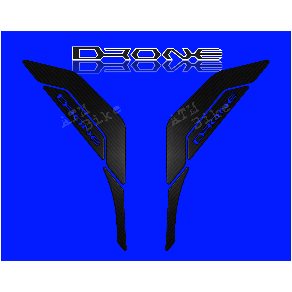 กันรอย GPXDrone สี น้ำเงิน-ดำ #gpxdrone #กันรอยgpxdrone #ของแต่งgpxdrone #กันรอยdrone #กันรอยgpx