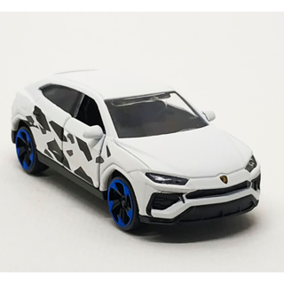 Majorette Lamborghini Urus - Tune Ups (no equip) White/Black Décor ล้อ 5LTSB Scale 1/64 (8cm) ไม่มี package