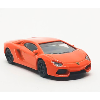 Majorette Lamborghini Aventador Orange ล้อ 5SVB Scale 1/64 (8cm) ไม่มี package