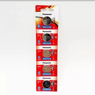 Panasonic Battery Lithium Coin ถ่านกระดุม พานาโซนิค CR2032 แท้ 100%
