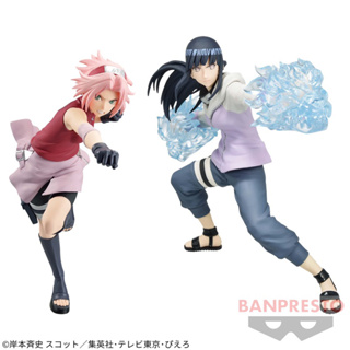 (ของแท้ Lot.JP🇯🇵) Banpresto Haruno Sakura&amp;Hyuga Hinata Vibration Stars Figure Naruto: Shippuden