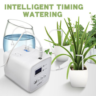 {ระบบรดน้ำต้นไม้}Garden Smart Watering Timer อุปกรณ์การรดน้ำดอกไม้อัตโนมัติบ้านสวนพืชดอกไม้ชลประทานตัวจับเวลาตัวควบคุมตัวจับเวลา