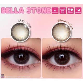 Bella 3 tone brown/gray winklens