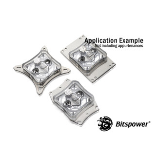 Bitspower CPU Block Summit M Acrylic - Digital RGB