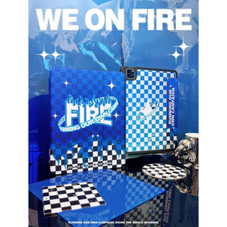 iPad case Joejoe แท้ 💯 Blue fire เคสไอแพดแนวสตรีท ส่งฟรี✅