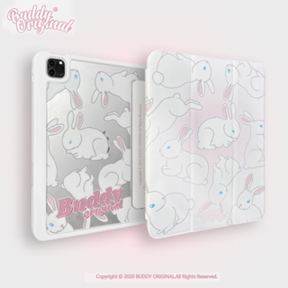 iPad case Buddy แท้ 💯 Bunny  เคสไอแพดกระต่ายขาว ส่งฟรี✅
