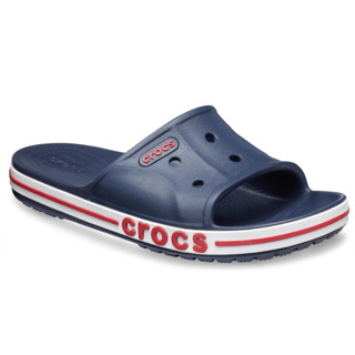 CROCS Bayaband - Comfort Slide Navy ใส่สบาย รองเท้าแตะ คร็อคส์ แท้ รุ่นฮิต ได้ทั้งชายหญิง รองเท้าเพื่อสุขภาพ