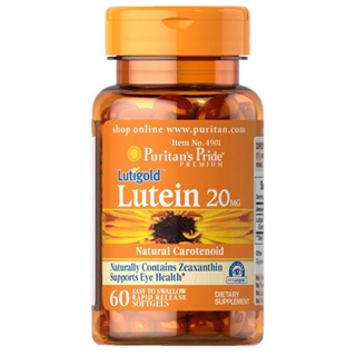 Puritan’s Pride Lutein 20 mg with Zeaxanthin / 120 Softgels