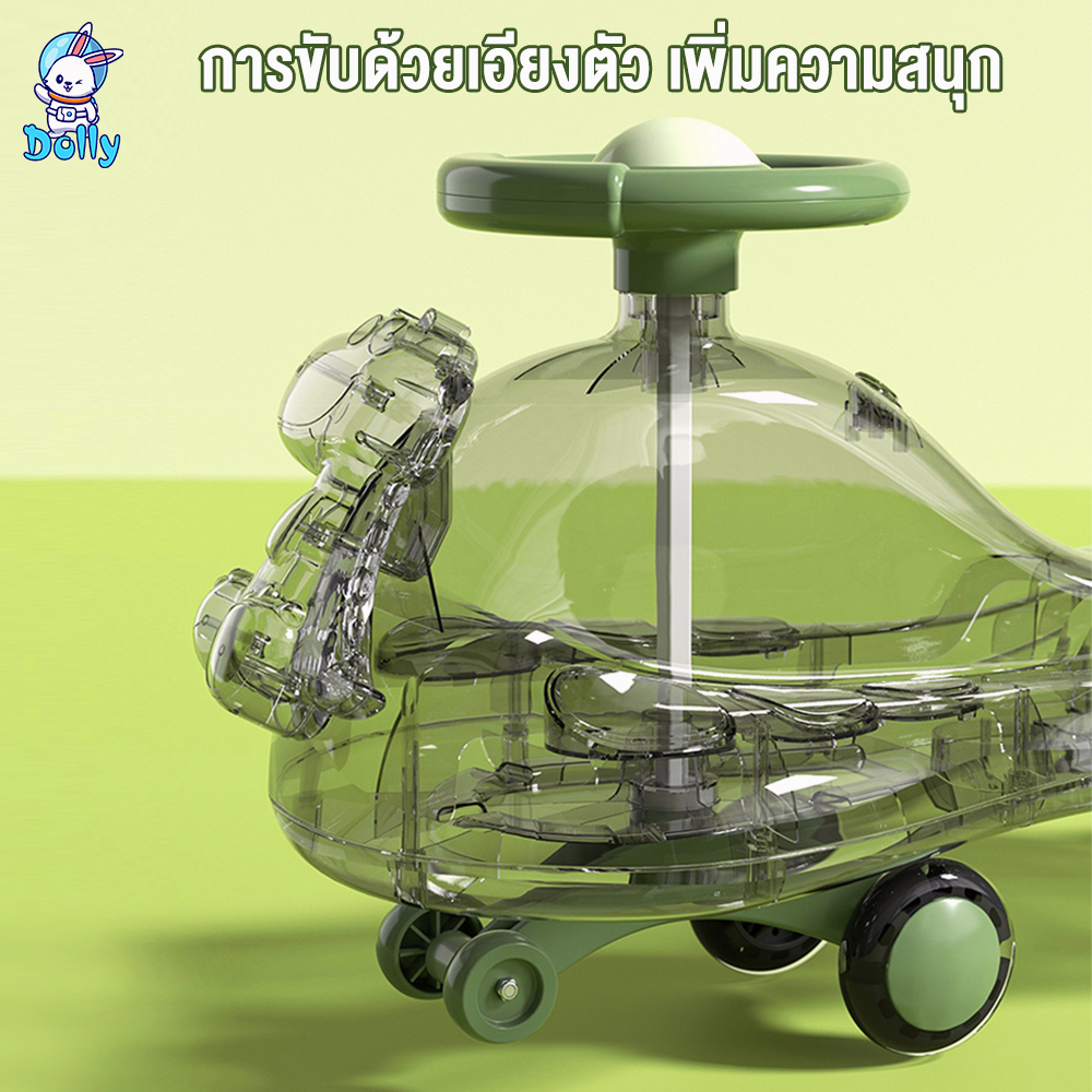 Dolly🔥ดนตรี+แสง 🔥12 ทางเลือก รถดุ๊กดิ๊กเด็ก รถขาไถ ช่วยฝึกการทรงตัว รถเด็กเล่นถูกๆ100 KG - รูปที่ 5