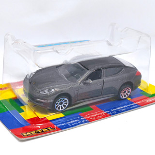 รถเหล็ก Majorette กบปอร์เช่ พานาเมร่า สีเทาเข้ม Porsche Panamera Dark Grey