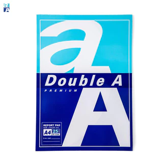 Double A สมุดรายงานขนาด A4 หนา 80 แกรม 25/40แผ่น [S24]