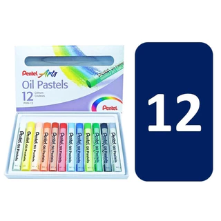 (USP)💯ของแท้/กล่องใหม่/ขายส่ง💯(ยกโหล12ชุด) Pentel Oil Pastels สีชอล์ค ชอล์คน้ำมัน เพนเทล ชุด12สี 16สี 25สี 36สี 50สี