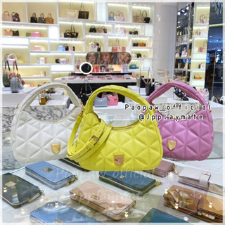 LYN กระเป๋าสะพายข้าง รุ่น Verbana Handbag S :  LL23CBS120 แท้จากชอป พร้อมอุปกรณ์