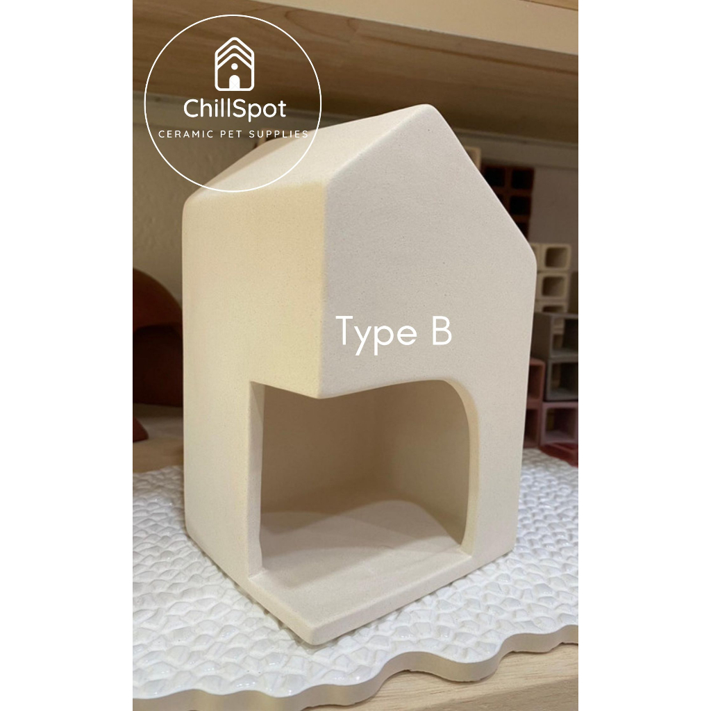 [ChillSpot] Nordic House บ้านหลบเซรามิค ไจแอนท์แฮมสเตอร์ หนูดัมโบ้ ชูการ์ไกลเดอร์ มินิมอล ราคา ถูกที่สุด ดีลบีเคเค แกลเลอรีภาพที่ 5