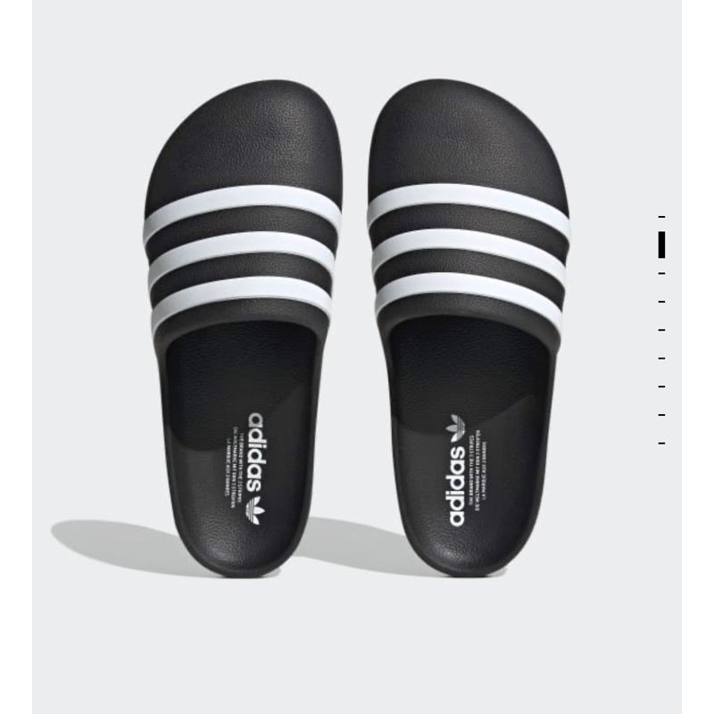 ADIDAS ADIFOM ADILETTE รองเท้าแตะ รองเท้าแบบสวม HQ7218 (size 8uk)