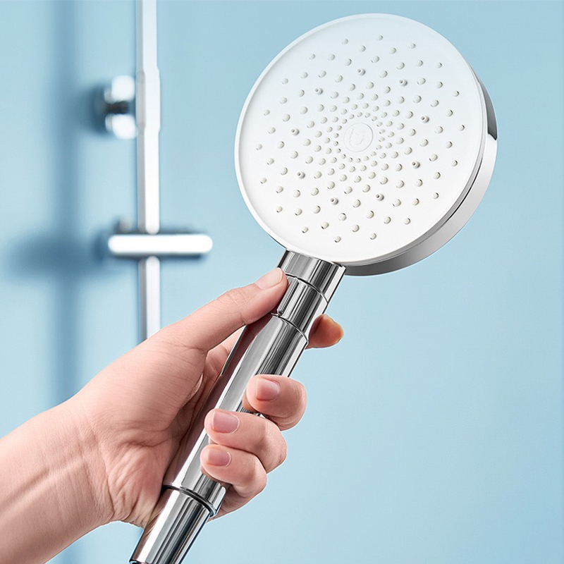 ฝักบัวอาบน้ำ ปรับได้ 3 แบบ ฝักบัวแรงดันสูง ประหยัดน้ำ Supercharger Handheld Spray ฝักบัวสแตนเลส เกรด 304 ห้องน้ำ ราคา ถูกที่สุด ดีลบีเคเค แกลเลอรีภาพที่ 7