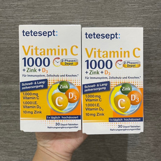 Tetesept Vitamin C 1000  + zine+ D3 🍊🍊🍊