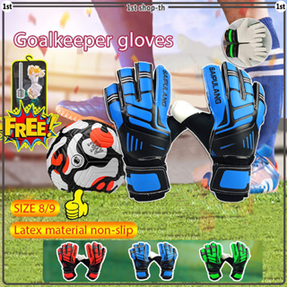 มืออาชีพฟุตบอลฝึกอบรมฟุตบอล ที่ดี ที่สุด Goalkeeper Gloves ผู้ใหญ่ระบายอากาศถุงมือลาเท็กซ์ใหม่