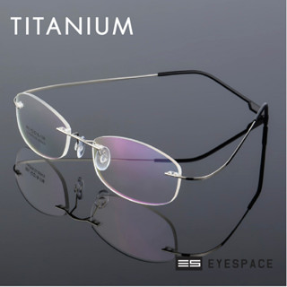 EYESPACE กรอบแว่น Titanium ตัดเลนส์ตามค่าสายตา FL003