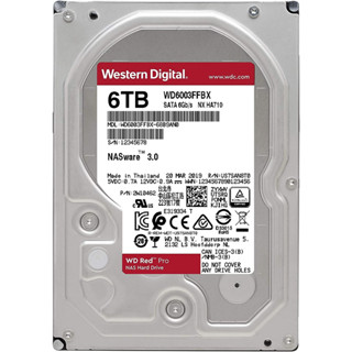 WD Red Pro 6TB 7200RPM SATA 256MB HDD NAS (WD6003FFBX)