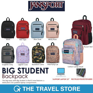 JANSPORT Big Student Backpack กระเป๋าเป้นักเรียน นักศึกษา สไตล์อเมริกัน