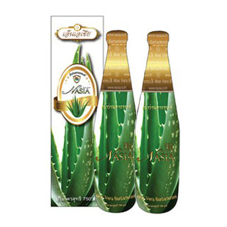 น้ำว่านหางจระเข้ Nasia  Aloe Vera Drink  โปรโมชั่น 2 ขวด 2000 บาท