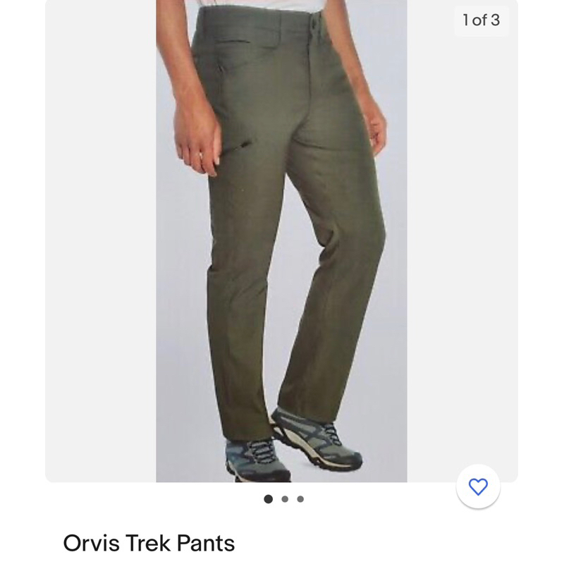 ORVIS TREK PANT CLASSIC COLLECTION FOR MEN กางเกงเดินป่า ขายาวผู้ชาย ออวิส