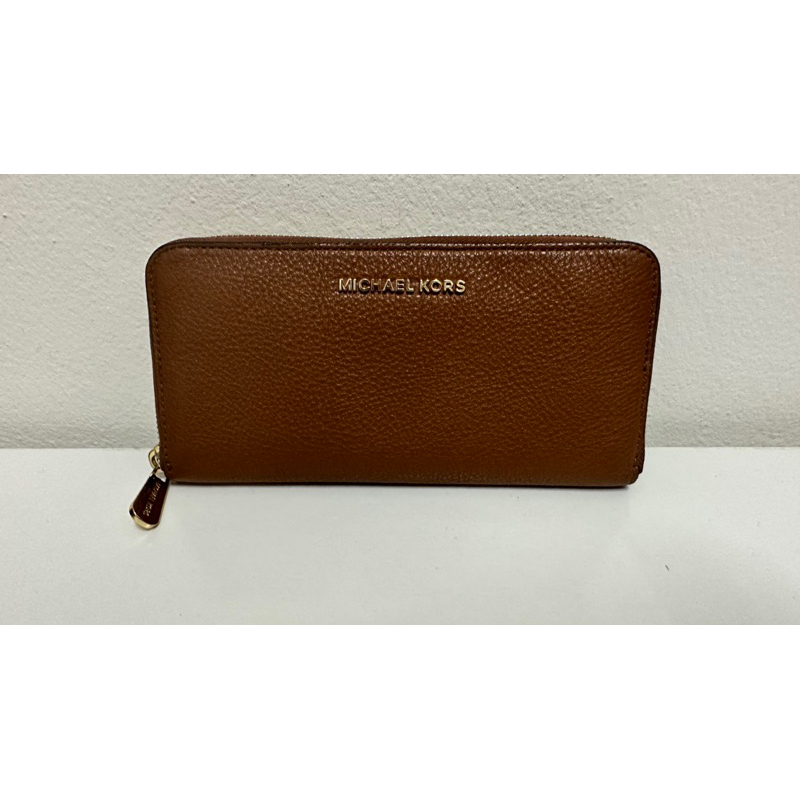 กระเป๋าสตางค์ MK Michael Kors แท้ 100% สีน้ำตาล