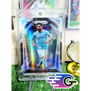 การ์ดนักฟุตบอล  Panini Prizm Premier League  ikay gundogan  Silver Pulsar (แถม Topload+teambag)