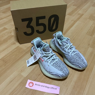 [Size 37.5] Adidas Yeezy Blue Tint รองเท้าผ้าใบ