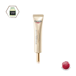 Eucerin HYALURON-FILLER + ELASTICITY EYE CREAM SPF 20 15 ML / ครีมทาลดริ้วรอยรอบดวงตาและบริเวณร่องแก้ม