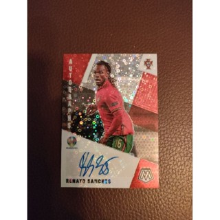 2021 Panini Mosaic Uefa Euro Soccer Renato Sanches Autographs