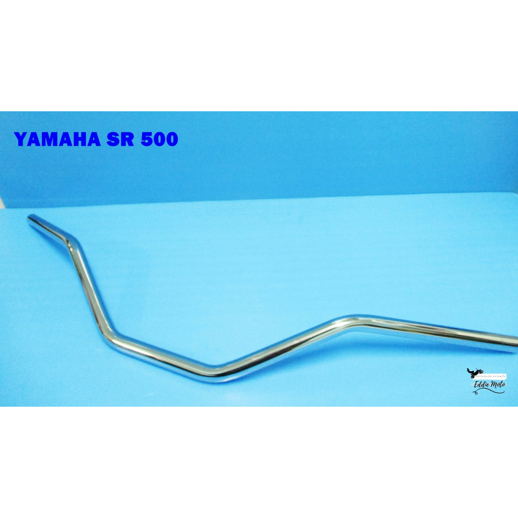 YAMAHA SR500 - HANDLE BAR "CHROME" (T. 22 mm. ) (L. 87 cm.) (H. 7 cm.) // แฮนด์รถ ชุบ (หนา 22 มม.)