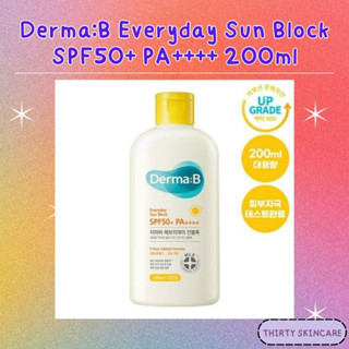 Derma:B Everyday Sun Block SPF50+ PA++++ 200ml