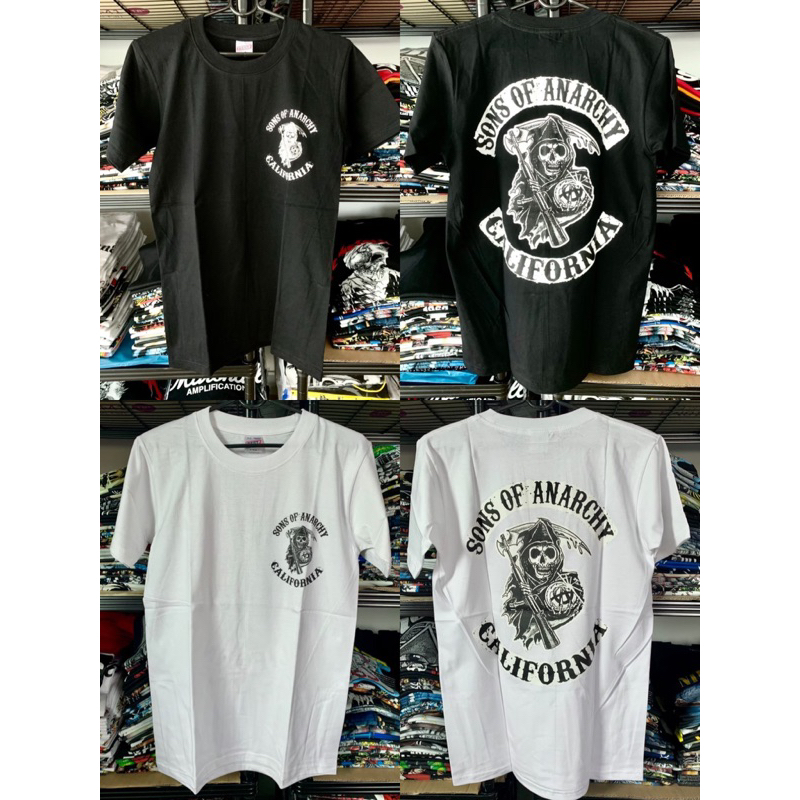 เสื้อยืดวงร็อค Sons of Anarchy ซันออฟอนาชี ซัน ออฟ อะนาชี เสื้อวินเทจ sons