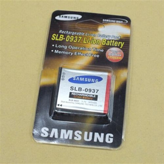 lowest discountஐจัดส่งฟรี Samsung SLB-0937 แบตเตอรี่กล้อง Blues I8 L730 L830 NV33 PL10 ST10